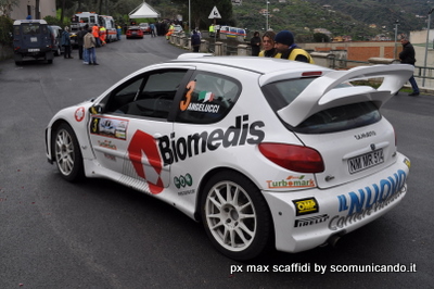 RALLY RONDE A GIOIOSA MAREA – Angelucci e Cambria i più bravi su una 206 WRC
