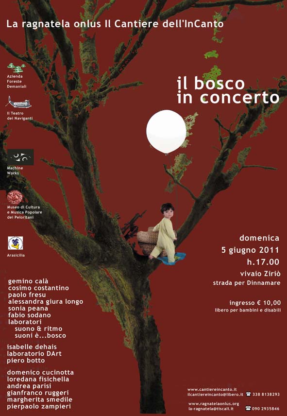 Il bosco in concerto – domenica 5 giugno sui monti peloritani