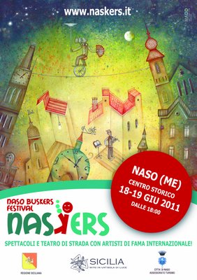 Naskers –  A Naso il primo festival degli artisti di strada.
