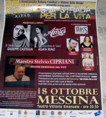 MESSINA – La II edizione di “Una strada per la Vita”