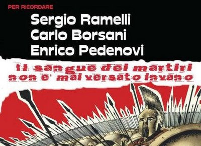 Memorie – 29 Aprile – canzoni e poesie per Sergio, Enrico e Carlo