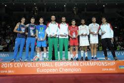 VOLLEY – Campionato Europeo Maschile Premi individuali