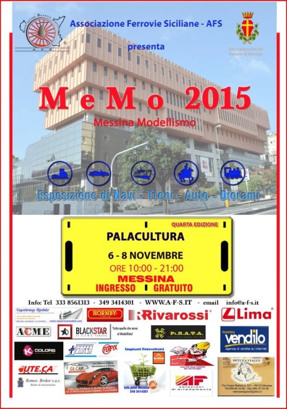 MESSINA – MeMo 2015, rassegna di modellismo dello Stretto