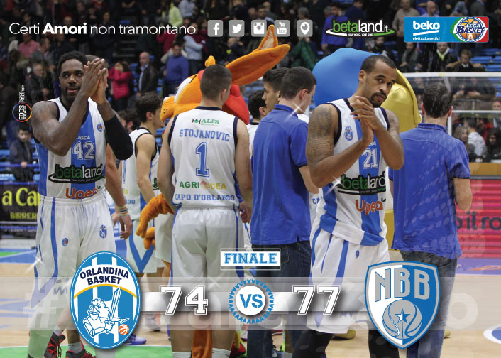 BASKET – Betaland, finale amaro con Brindisi