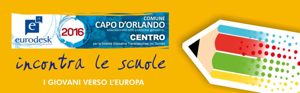 Enzo Sindoni – A Capo d’Orlando da giovedì, Eurodesk incontra le scuole