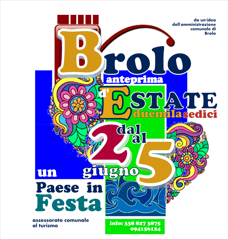 ANTEPRIMA D’ESTATE – A Brolo si lavora per il lungo weekend dal 2 al 5 giugno