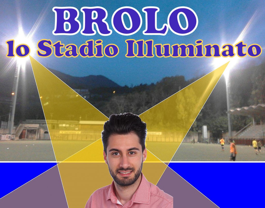 BROLO – Torna a “Illuminarsi” lo Stadio