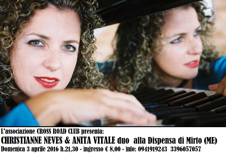 JAZZ A MIRTO – Christianne Neves e Anita Vitale alla Dispensa Folk Club