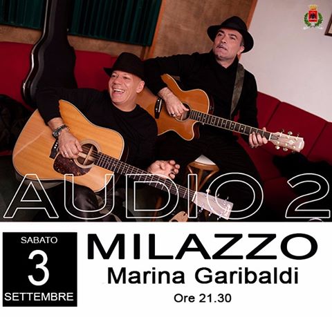 MILAZZO – Festa di Santo Stefano, sabato 3 settembre concerto degli Audio 2