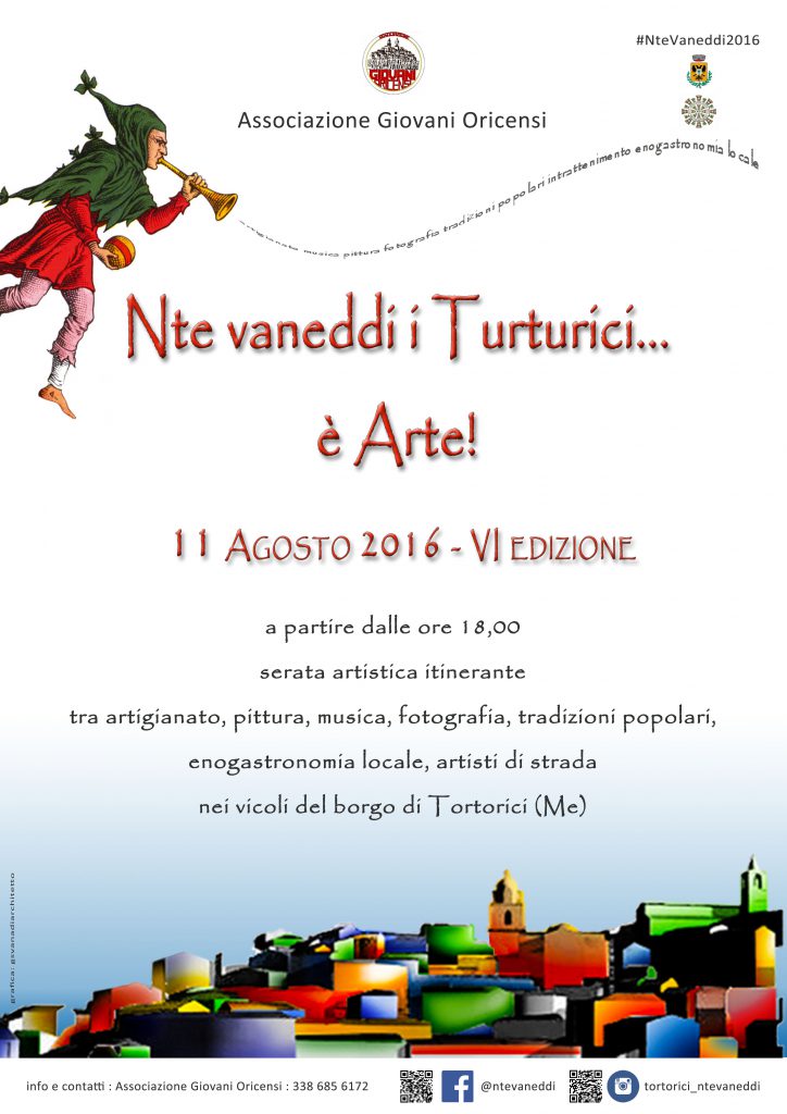 TORTORICI – “Nte vaneddi i Turturici…  è Arte!”