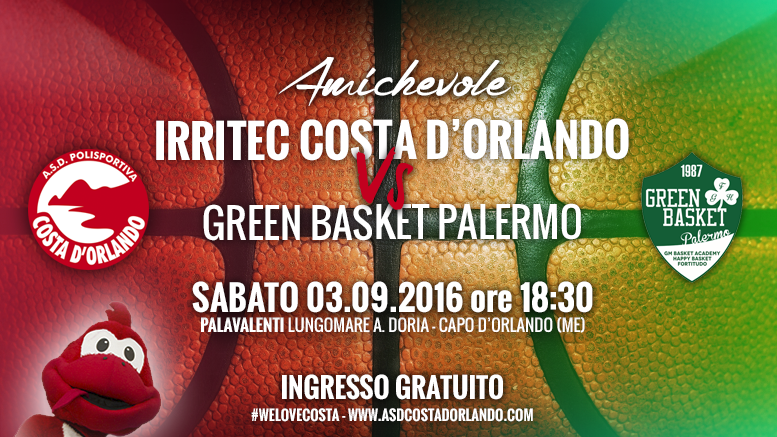 IRRITEC COSTA D’ORLANDO – Prima uscita stagionale per i ragazzi di coach Giuseppe Condello