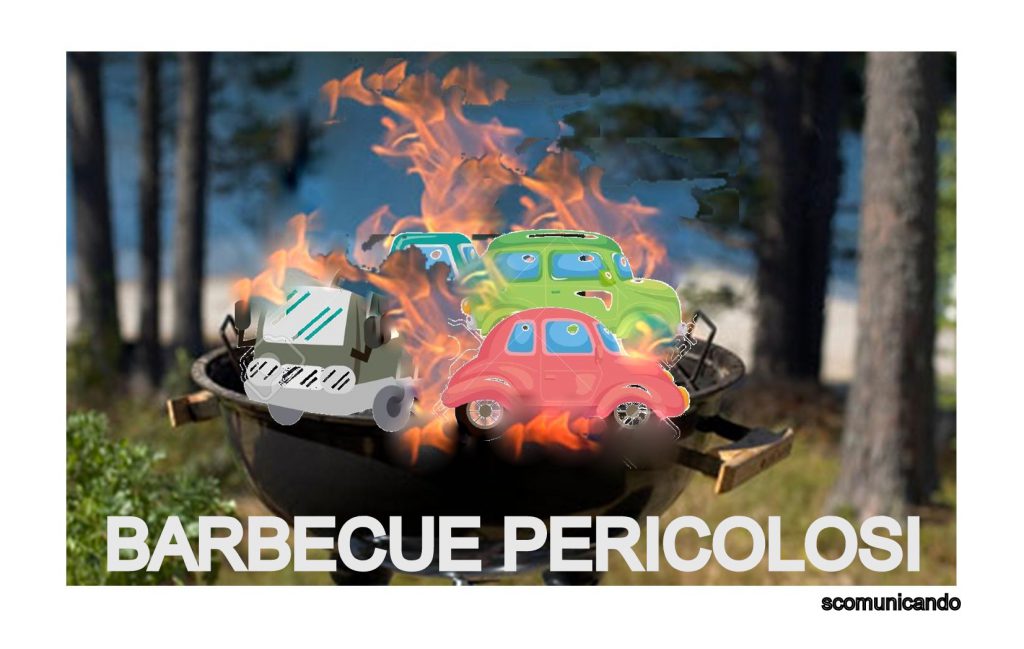 BARBECUE PERICOLOSI – In fiamme 4 auto a Barcellona