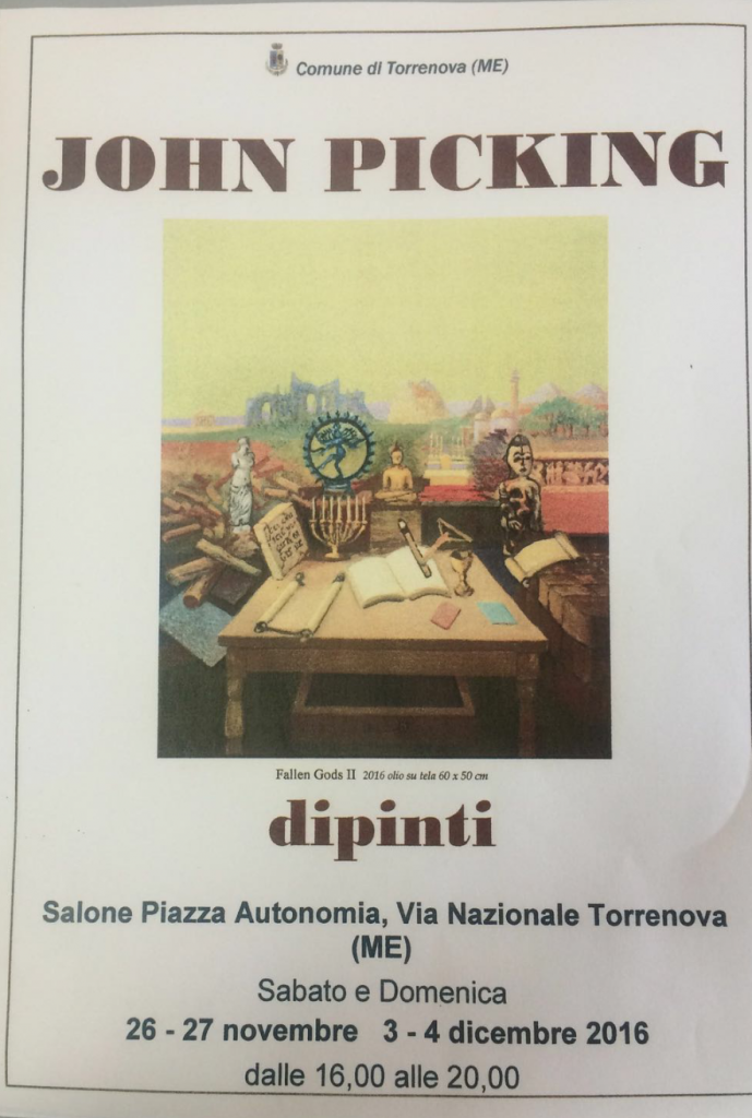 TORRENOVA – Piazza Autonomia si apre all’arte, omaggio alla Sicilia di John Picking