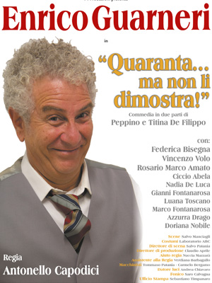 CAPO D’ORLANDO – Martedì Enrico Guarneri inaugura “Capo d’Orlando Theater”