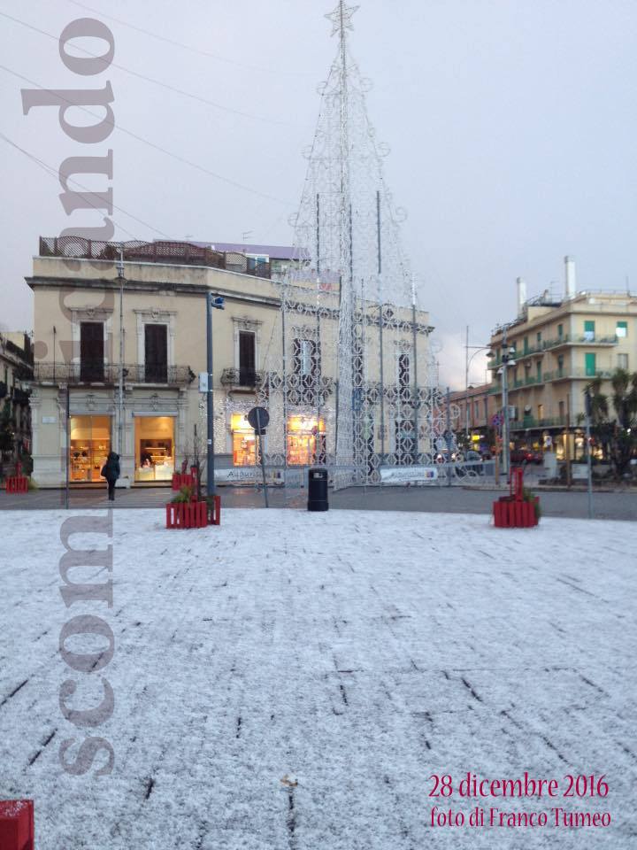 FOTO DI STAGIONE – La neve a Messina