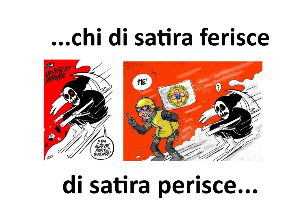 SCHIAFFI – La risposta del Sindaco di Amatrice alla provocatoria vignetta di Charlie Hebdo