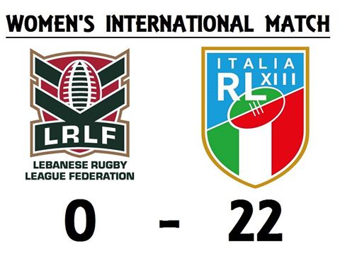 RUGBY – L’Italia League Femminile corsara in Libano