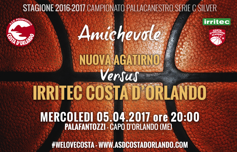 IRRITEC COSTA D’ORLANDO – Derby amichevole al PalaFantozzi