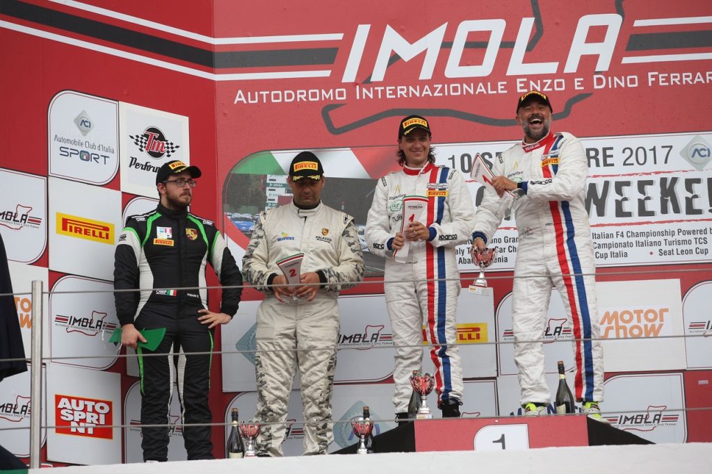 AUTOMOBILISMO – Campionato Italiano GT, dopo il grande successo di Imola la Porsche “In Rossazzurro” torna in pista a Vallelunga