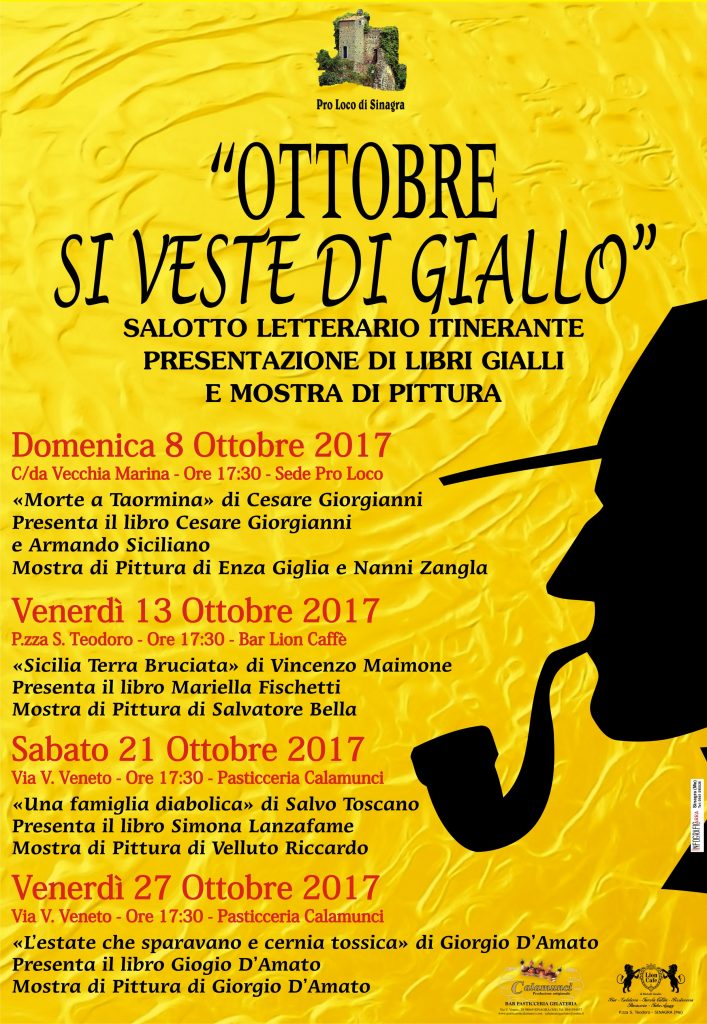 SINAGRA – Ottobre si veste di giallo