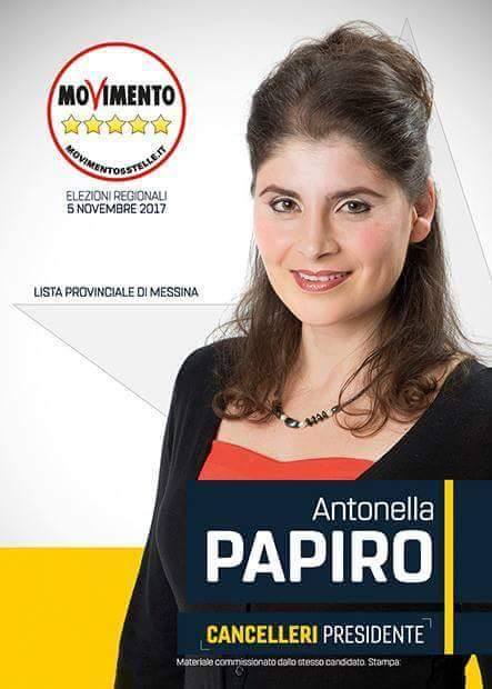 ANTONELLA PAPIRO – Contro l’astensionismo. “Spero che giorno 6 sia proclamata una sola vittoria: quella della Sicilia!” 