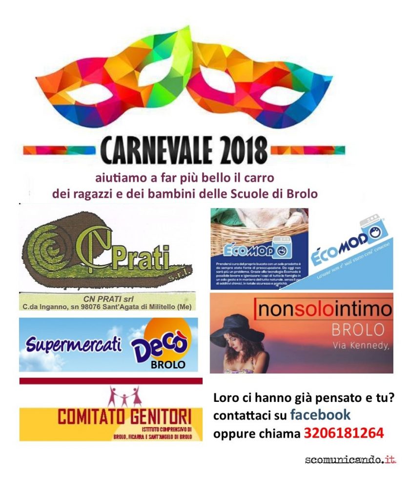 SCUOLA, CARNEVALE & SPONSOR – Aziende attente aiutano la realizzazione del carro degli studenti brolesi