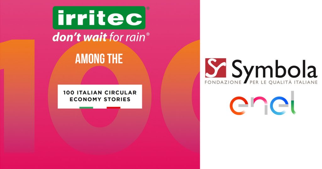 IRRITEC – Tra le 100 realtà italiane di eccellenza nel campo dell’economia circolare