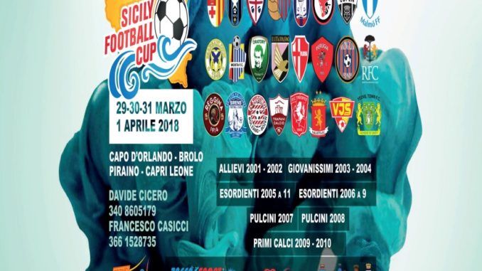 SICILY FOOTBALL CUP 2018 – Tutto pronto per la seconda edizione