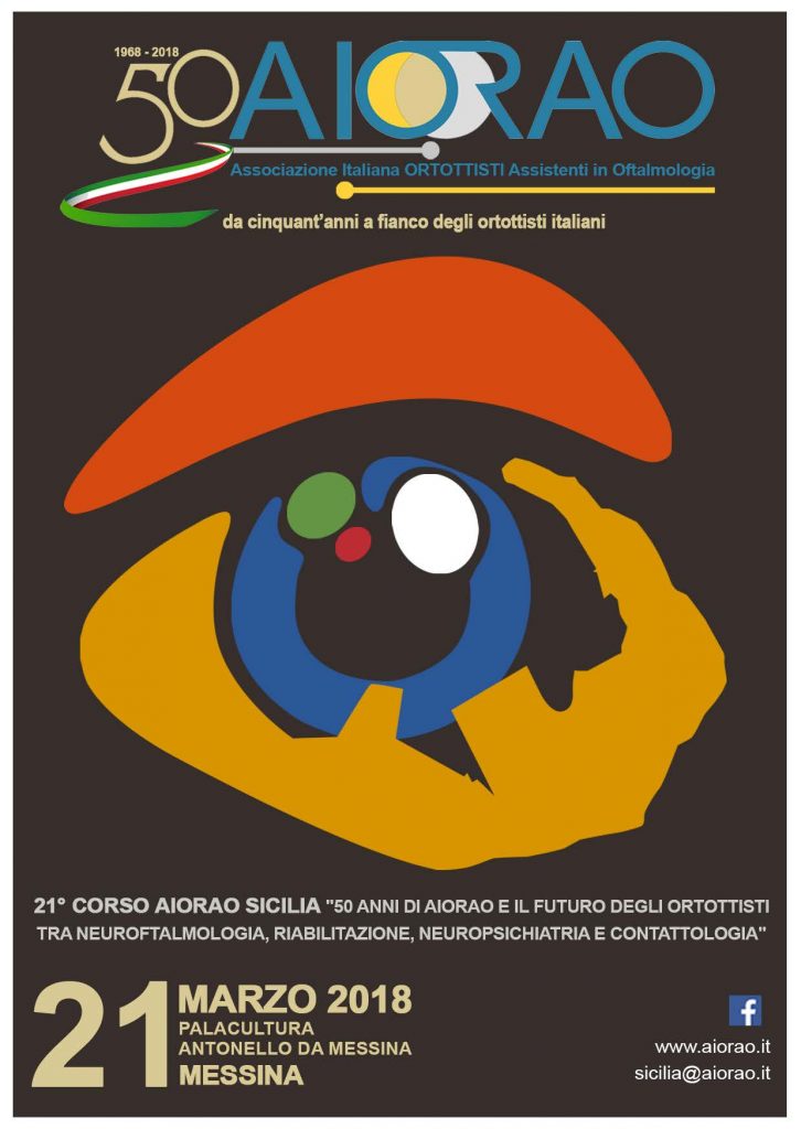 AIOrAO – 50 anni, il futuro degli Ortottisti tra neuroftalmologia, riabilitazione, neuropsichiatria e contattologia