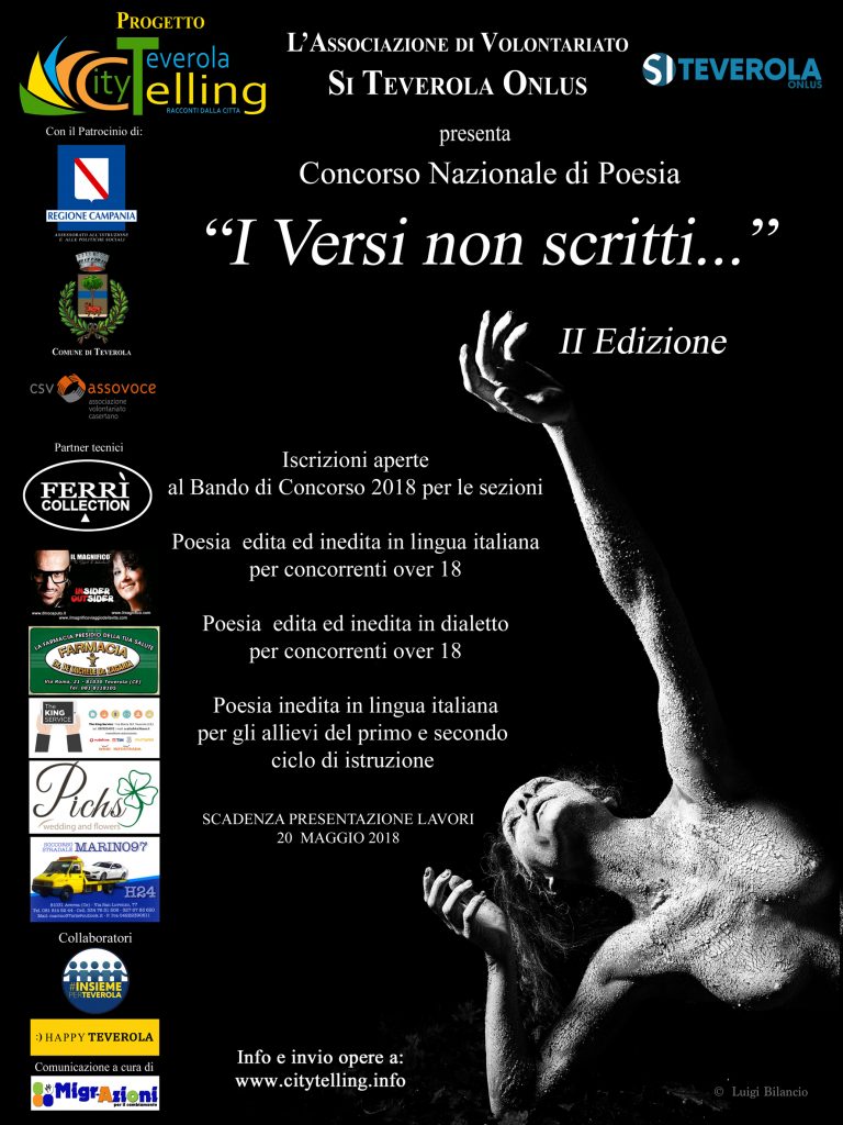 POESIA – Al via la seconda edizione del concorso di poesia “I Versi non scritti…”