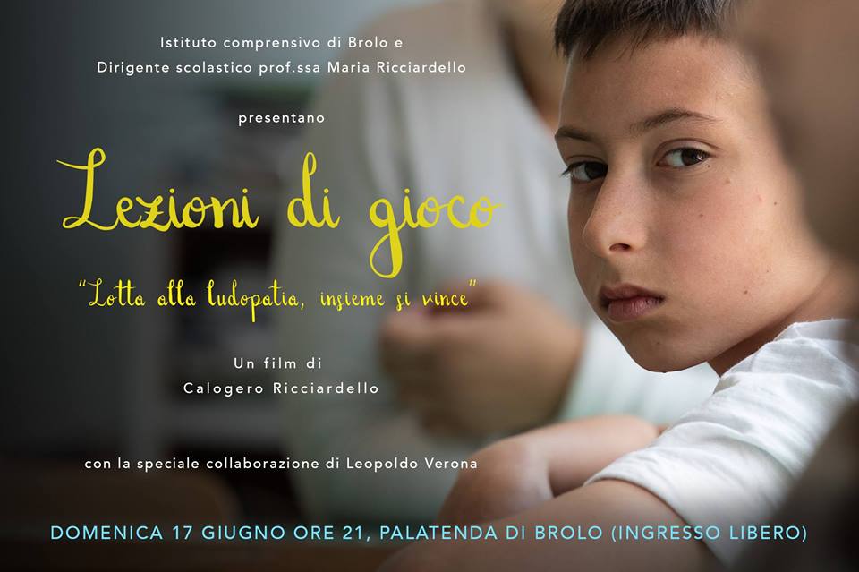 CALOGERO RICCIARDELLO – Il giovane regista presenta, a Brolo, il suo docu-film “Lezioni di gioco”