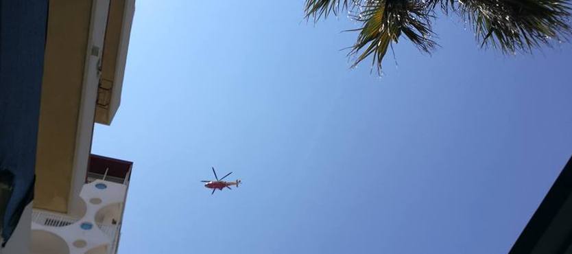 INCIDENTE DOMESTICO – A Brolo, anziana soccorsa e trasportata in ospedale con elicottero