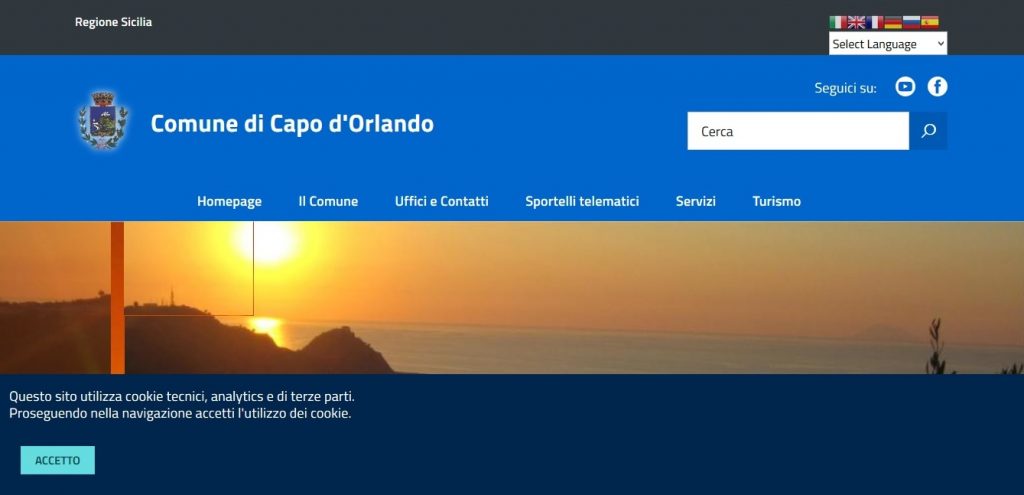 CAPO D’ORLANDO – On line il nuovo sito istituzionale del Comune