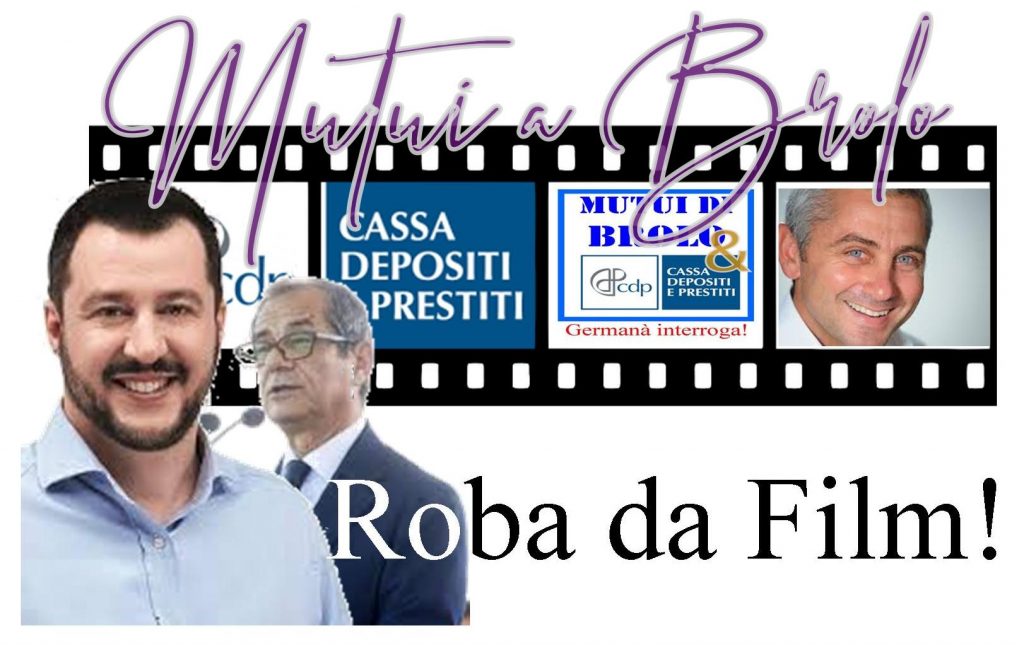 MUTUI DI BROLO – “Roba da film” e Germanà  chiede a Salvini lumi sull’operato della Cassa Depositi e Prestiti