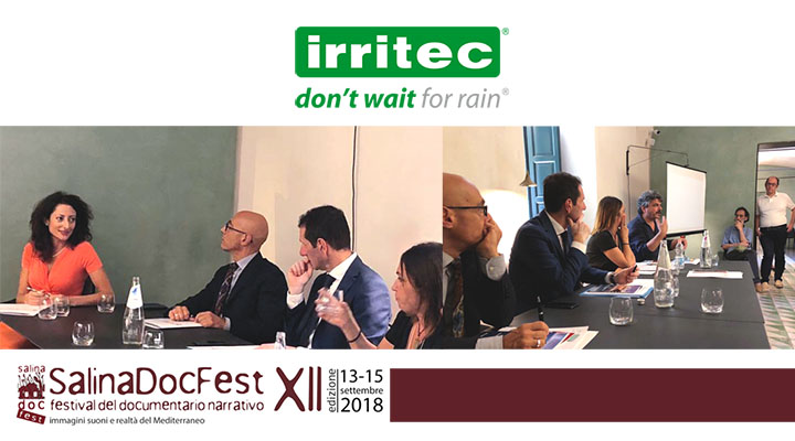 IRRITEC – Presentata la XII Edizione del SalinaDocFest, sabato il premio Irritec Sicilia.Doc