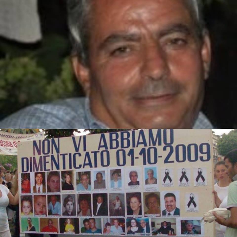 BROLO NON DIMENTICA – Bandiere a mezz’asta, ricordando Carmelo Ricciardello e i morti di Giampilieri e Scaletta Zanclea