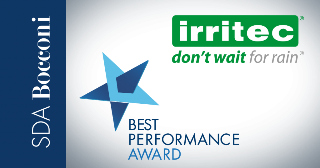IRRITEC – All’azienda orlandina il Best Performance Award 2018