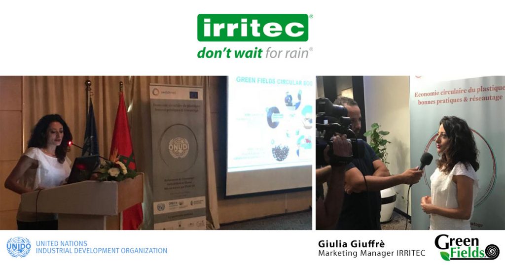 IRRITEC – Il progetto Greenfields presentato al convegno UNIDO di Casablanca