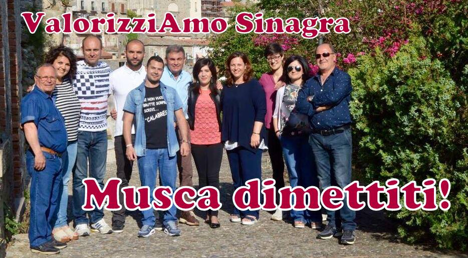 SINAGRA – Pollice verso del’Opposizione contro l’amministrazione Musca