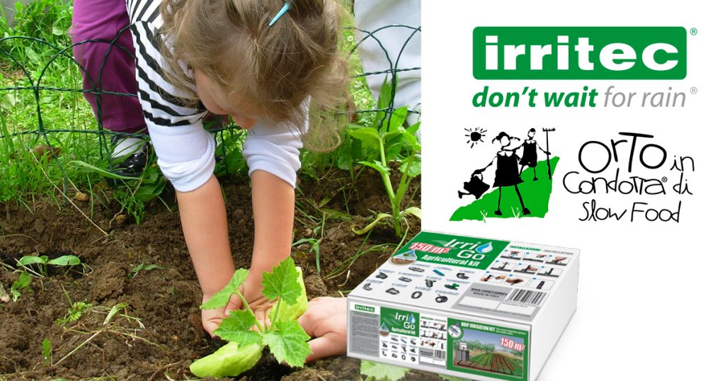 IRRITEC – IrriGo Kit per “Orto in Condotta” di Slow Food
