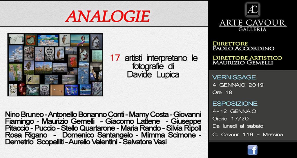 MOSTRE – Alla Galleria Arte Cavour “Analogie”