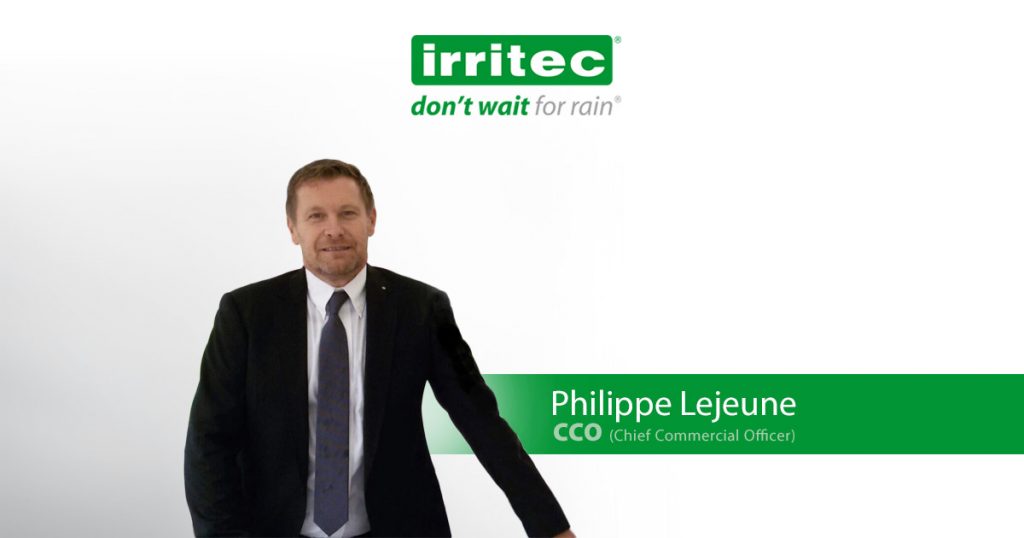 IRRITEC – Philippe Lejeune nuovo Direttore Commerciale del gruppo orlandino