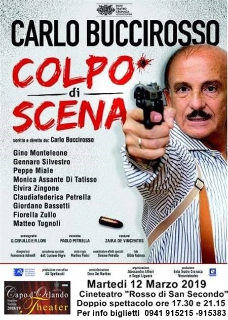 CAPO D’ORLANDO THEATER – “Colpo di scena” con Carlo Buccirosso