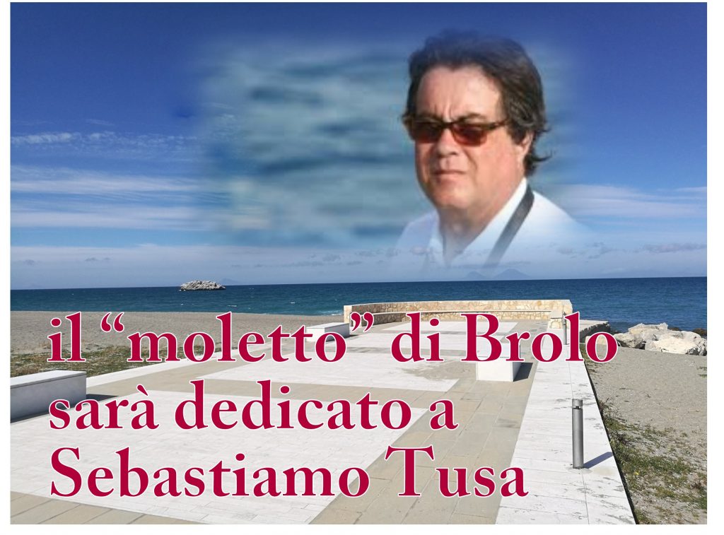 BROLO & SEBASTIANO TUSA – Il Moletto sul lungomare sarà dedicato all’assessore-archeologo