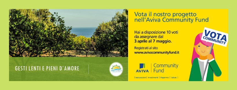 AVIVA COMMUNITY FUND – Una rete di associazioni e cittadini presenta il progetto ‘’Gesti lenti e pieni d’amore’’