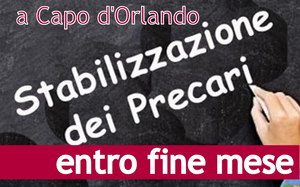 PRECARI ORLANDINI – Entro fine mese i contratti