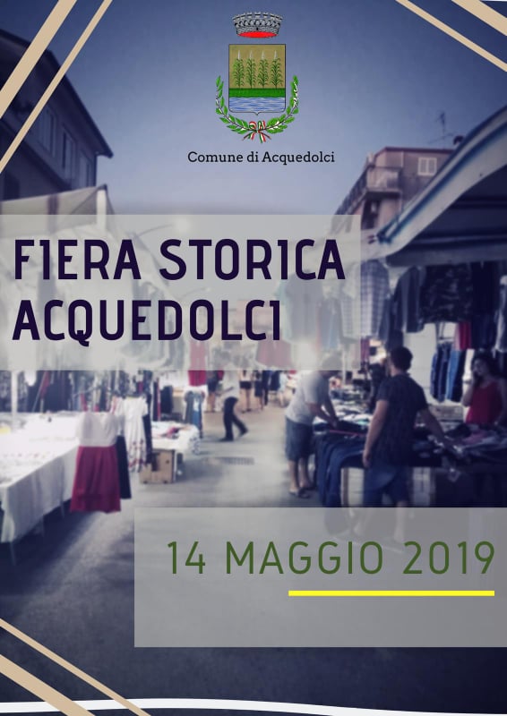 ACQUEDOLCI – La Fiera storica del 14 maggio