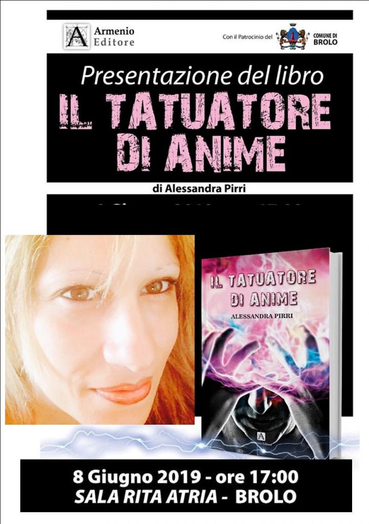 LIBRI ALLA “MULTIMEDIALE – Alessandra Pirri presenta il “Tatuatore di Anime”