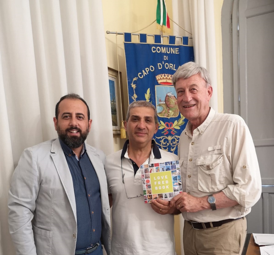 CAPO D’ORLANDO – Peter Newman in visita al Comune