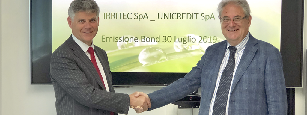 IRRITEC – UniCredit sottoscrive minibond da 7 milioni di euro emesso dalla Irritec